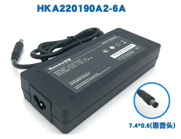*Brand NEW*Replacement Huntkey HKA220190A2-6A 19V11.58A 220W Power Adapter with 7.4*0.6m